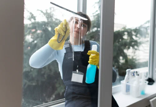 Nettoyage de vitres intérieures et extérieures à Lajoux